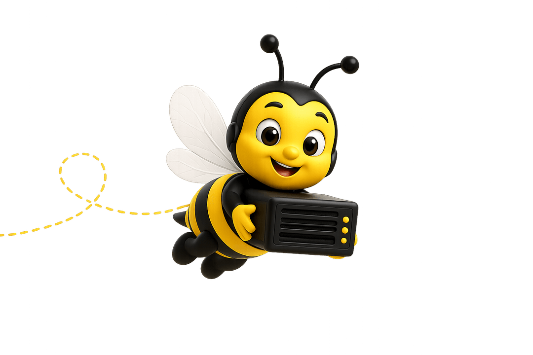 HappyBee Mascot
